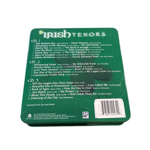 Irish Tenors Music Of Ireland 3-CD Collection In Decorative Tin Case - Picture 3 of 7